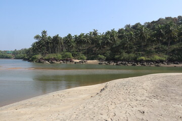Talpona Beach sunset, South Goa, India