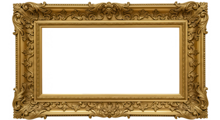 quadro moldura fundo isolado 