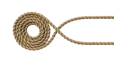 rope on transparent background