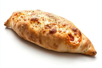 Neapolitan stuffed cheese and tomato pizza