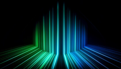 abstract background with rays