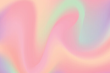 Abstract Iridescence Holographic Background Pastel Gradient. Trendy Modern Design Gradient Holographic texture