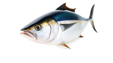 Fresh Yellowfin Tuna Fish Image High Resolution Stock Photo