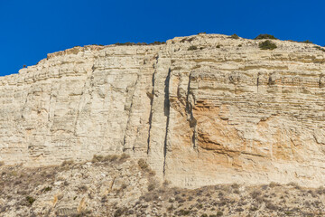 White Stone Rock at Zapallo Bay Beach, Cyprus