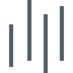 Stream Library outline icon pack