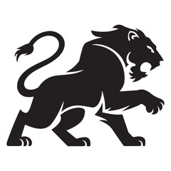 Aggressive Lion Face – Wildlife Strength and Majesty