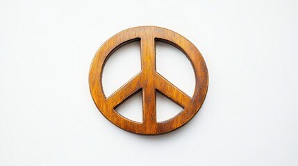 Wooden Peace Symbol: A Symbol of Harmony and Tranquility