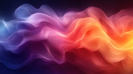 Obraz premium Abstract Colorful Waves Flowing in a Soft Fluid Motion Background