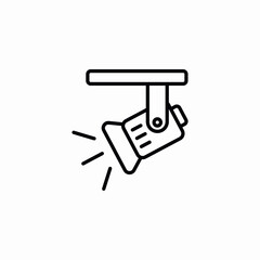 celebration spotlight icon sign vector