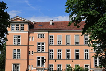Blick in die Altstadt von Reutlingen in Baden-Württemberg	