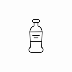 drink bottle icon sign vector