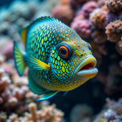 Obraz premium fish in aquarium