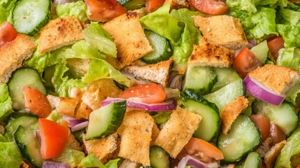 Mediterranean Pita Salad: A Vibrant and Delicious Fresh Salad