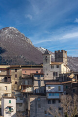 Obraz premium Vallepietra - Roma - Lazio - Italia