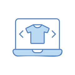 Online Shop vector icon