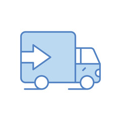 Delivery vector icon 