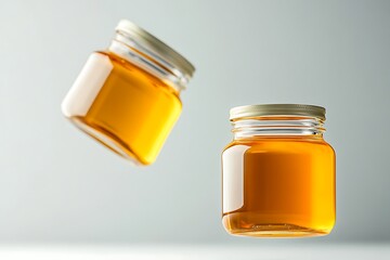 Floating Honey Jars - Exquisite Glass Containers