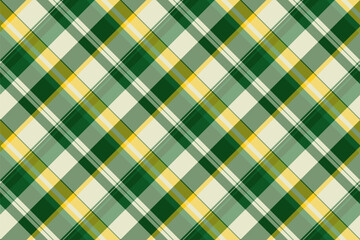 Festive pattern check vector, variety background tartan texture. French textile plaid seamless fabric in pastel and light colors.