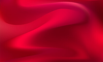 Red abstract fluid gradient background. Flowing transitions