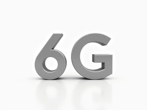 6G Network Technology Symbol