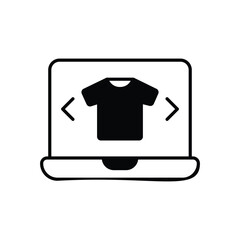 Online Shop vector icon