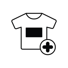 Tshirt vector icon 