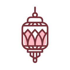 modern interior equipment. Chandeliers, lamps on desk and floor. colorful vector icon Lamp icon, on withe background 