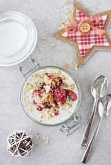 Pea Protein Overnight Oats