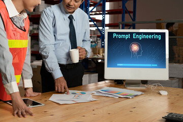 Generative AI virtual assistant tools for prompt engineer and user for ease of engage artificial...