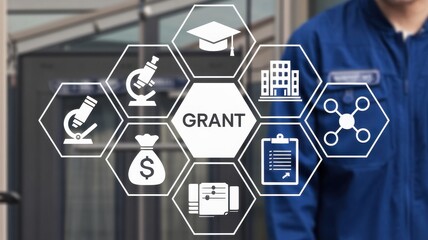 A grant application is used for scientific research and education