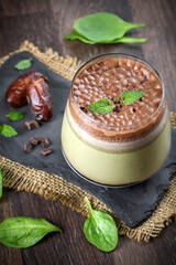 Mint Chocolate Protein Shake