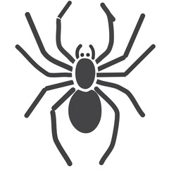 Obraz premium spider on a white background