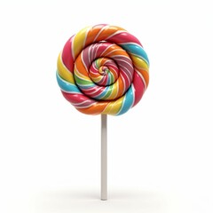 Colorful Lollipop in a Clear and Crisp Image