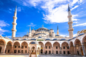 The Blue Mosque, officially the Sultan Ahmed Mosque epic view