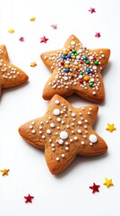 Delightful Star-Shaped Gingerbread Cookies: A Festive Christmas Treat