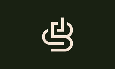 db monogram logo design