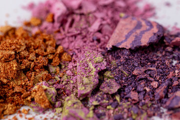 Colorful Powdered Pigments: A Captivating Display of Artistic Materials Perfect for Crafting and...