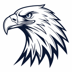 Obraz premium Vector eagle design for logo and mascot