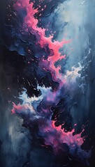 Fototapeta premium A captivating dark abstract artwork