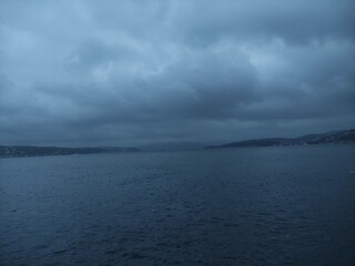 Fototapeta premium waterside houses 