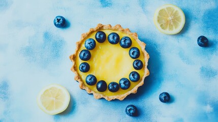 Lemon Blueberry Tart: A Taste of Summer Delight