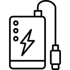 Obraz premium Power Bank Icon
