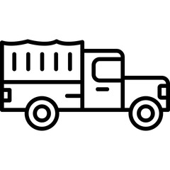 Military Truck Icon
