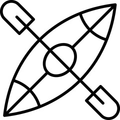 Kayak Boat Icon