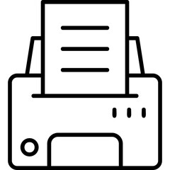 Obraz premium Printer Icon