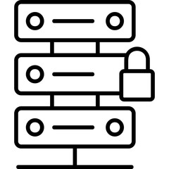 Lock Server Icon