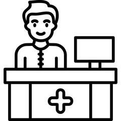 Receptionist icon