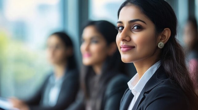 Indian HR specialist conducting a recruitment interview with a candidate.