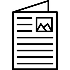 Flyer icon
