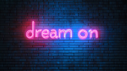Fototapeta premium Neon sign 
